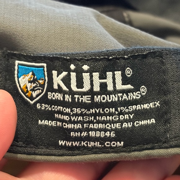 KÜHL Women's Performance Cap Olive/White Floral Embroidery - Picture 4 of 5